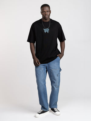 T-SHIRT OVER SIZE Black / XXL