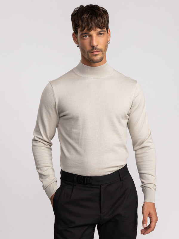 FASHION KNITWEAR Stone / XXL