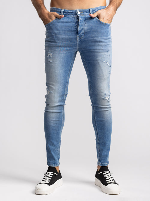 FASHION JEANS Light Blue / 38