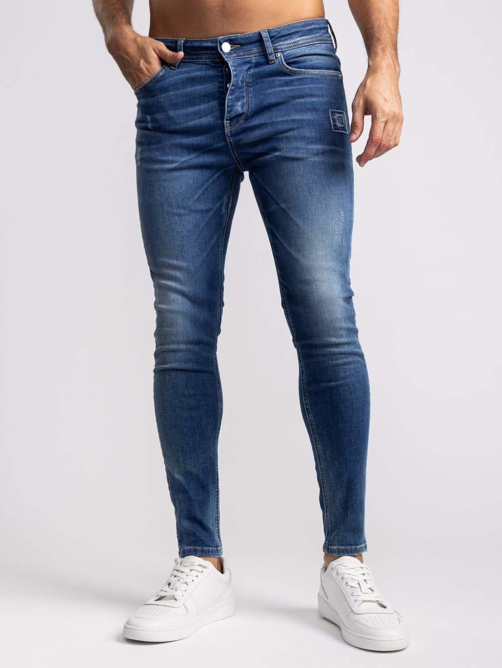 FASHION JEANS Blue / 38