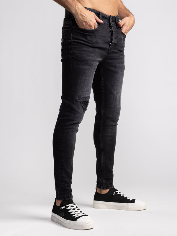 FASHION JEANS Black / 38