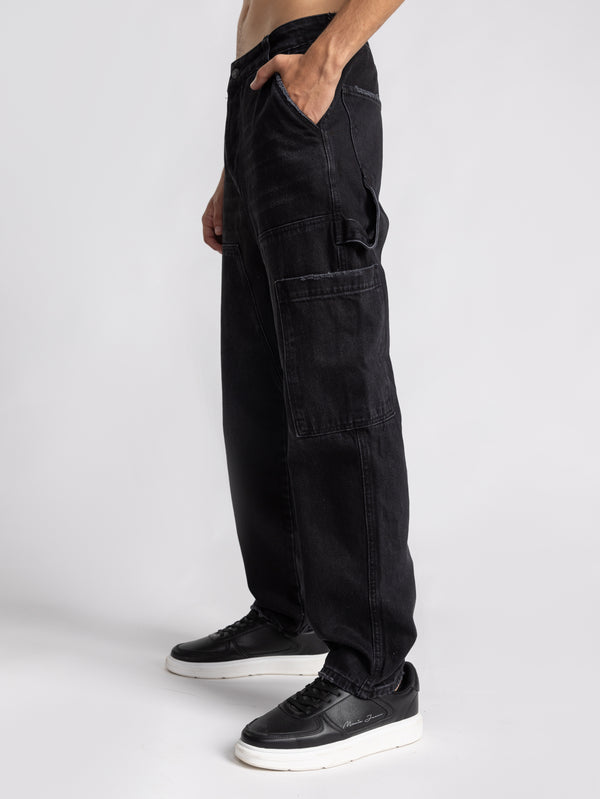 FASHION JEANS Black / 48