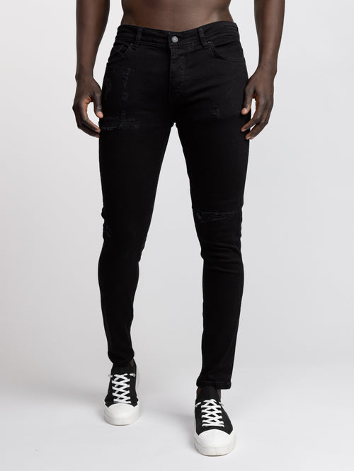 FASHION JEANS Black / 38