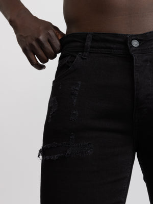 FASHION JEANS Black / 38