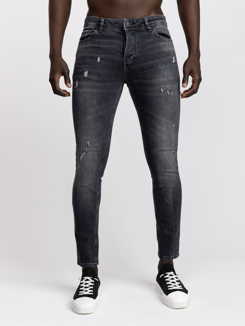 FASHION JEANS Gray / 38