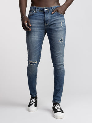 FASHION JEANS Blue / 38