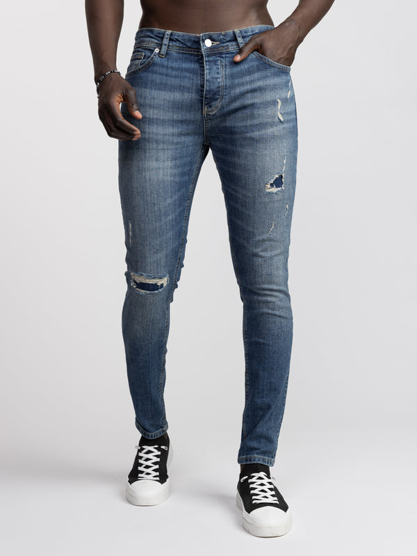 FASHION JEANS Blue / 38