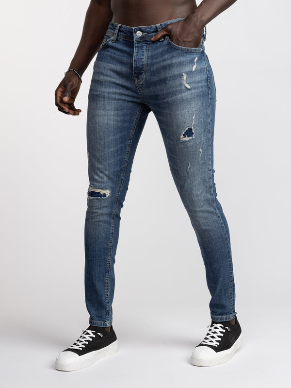 FASHION JEANS Blue / 38