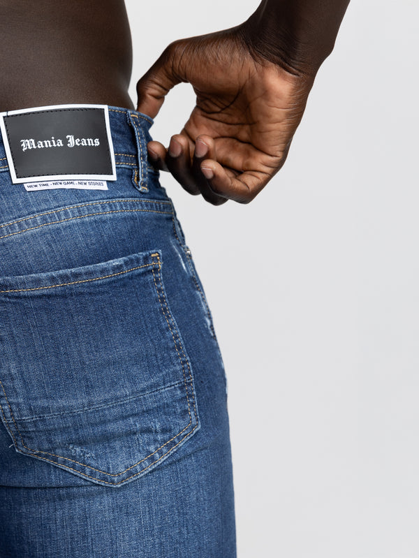 FASHION JEANS Blue / 38