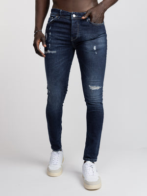 FASHION JEANS Dark Blue / 38