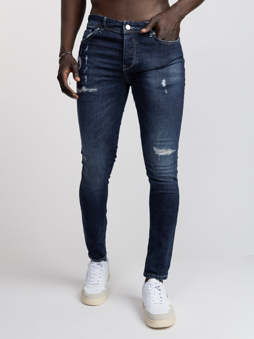 FASHION JEANS Dark Blue / 38