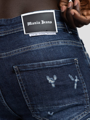 FASHION JEANS Dark Blue / 38