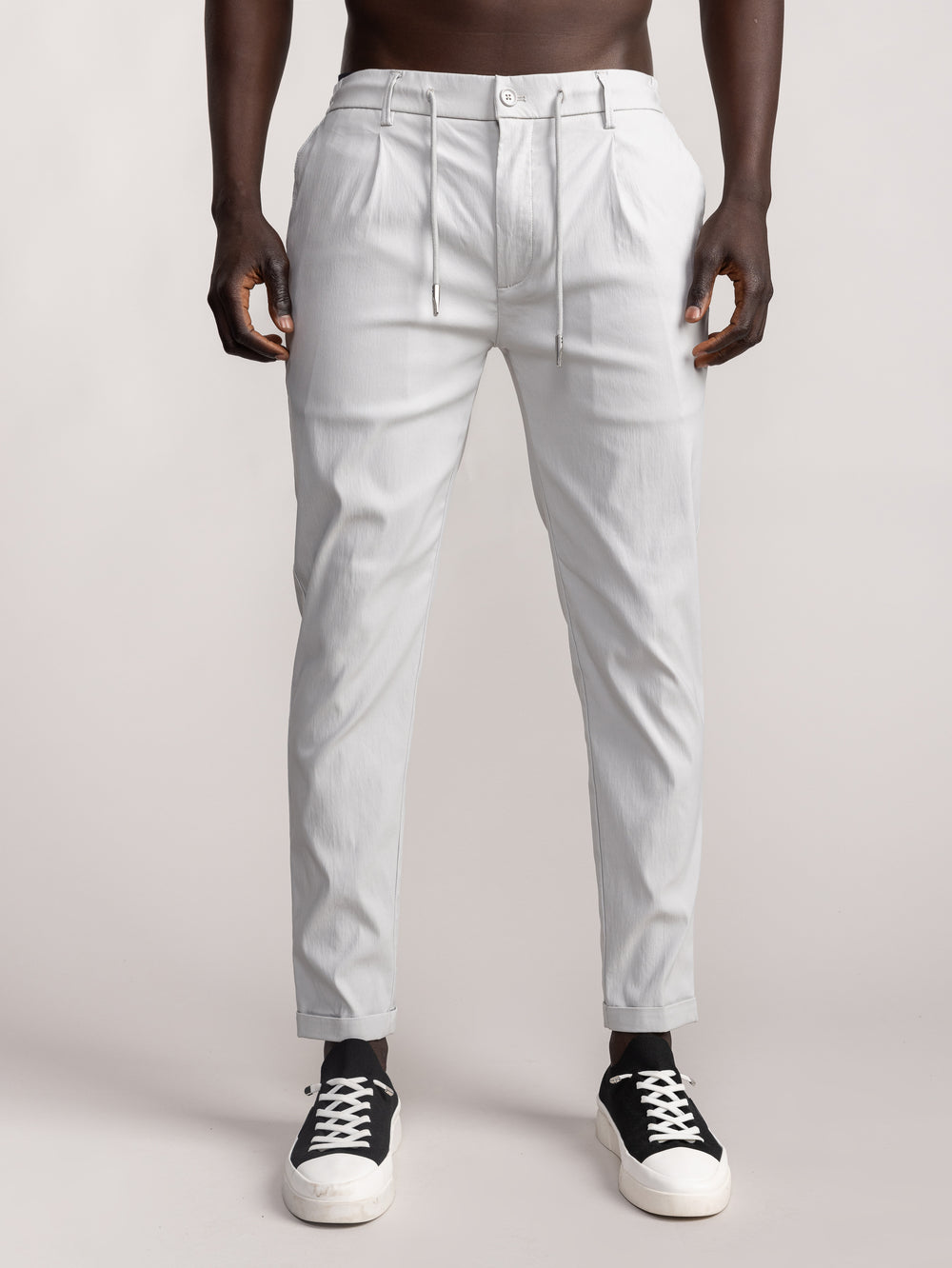 EVENING PANTS Light Gray / 48