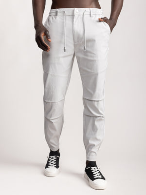 WOVEN PANTS Light Gray / 44