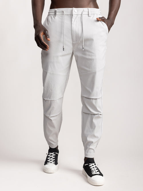 WOVEN PANTS Light Gray / 44