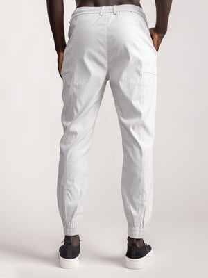 WOVEN PANTS Light Gray / 44