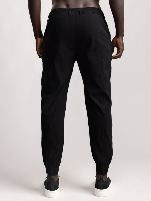 WOVEN PANTS Black / 48