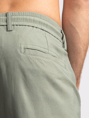 CARGO WOVEN PANTS Olive / 48