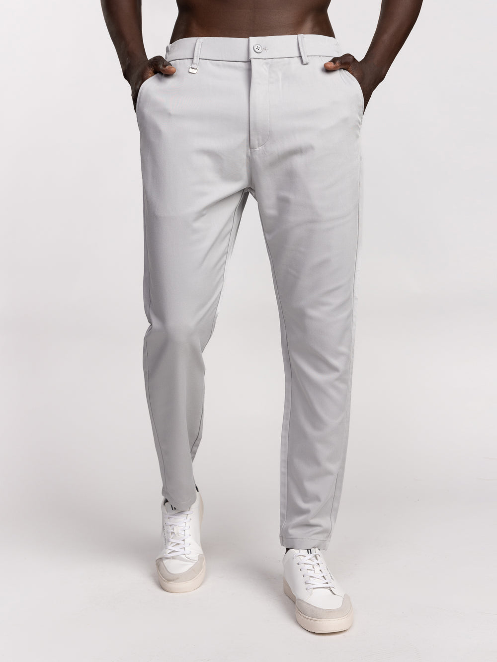 EVENING PANTS Light Gray / 48