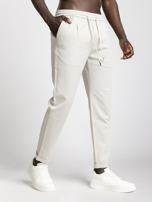 WOVEN PANTS Stone / 48