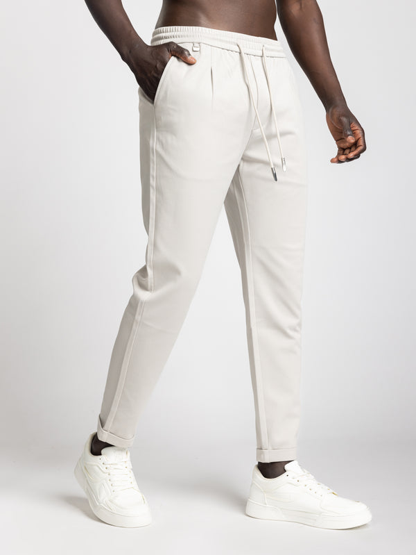 WOVEN PANTS Stone / 48