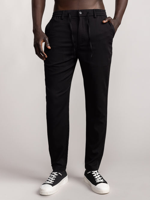 WOVEN PANTS Black / 48