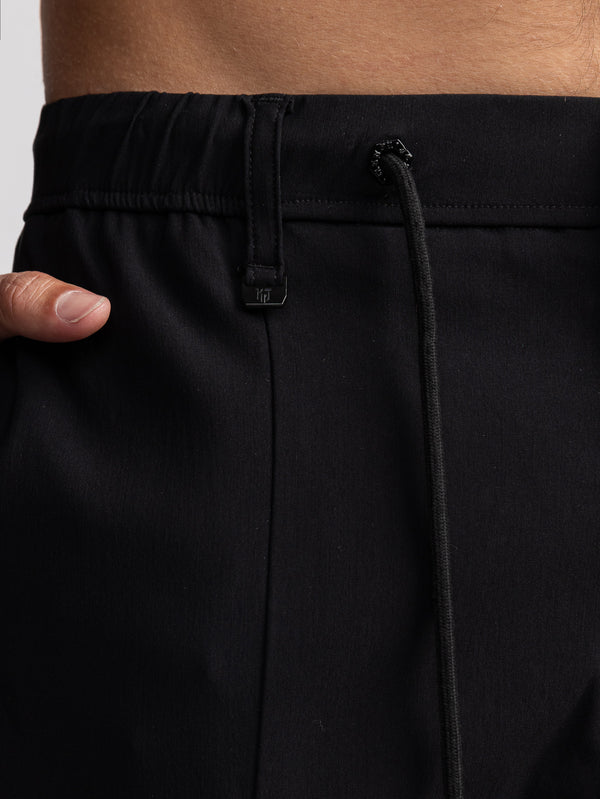 CARGO WOVEN PANTS Black / 48