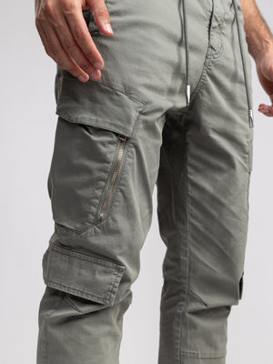 CARGO WOVEN PANTS Khaki / 48