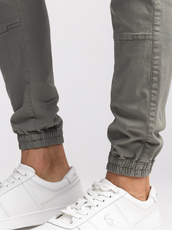 CARGO WOVEN PANTS Khaki / 48