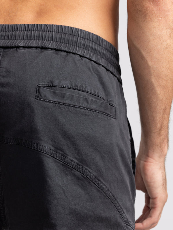 CARGO WOVEN PANTS Black / 48