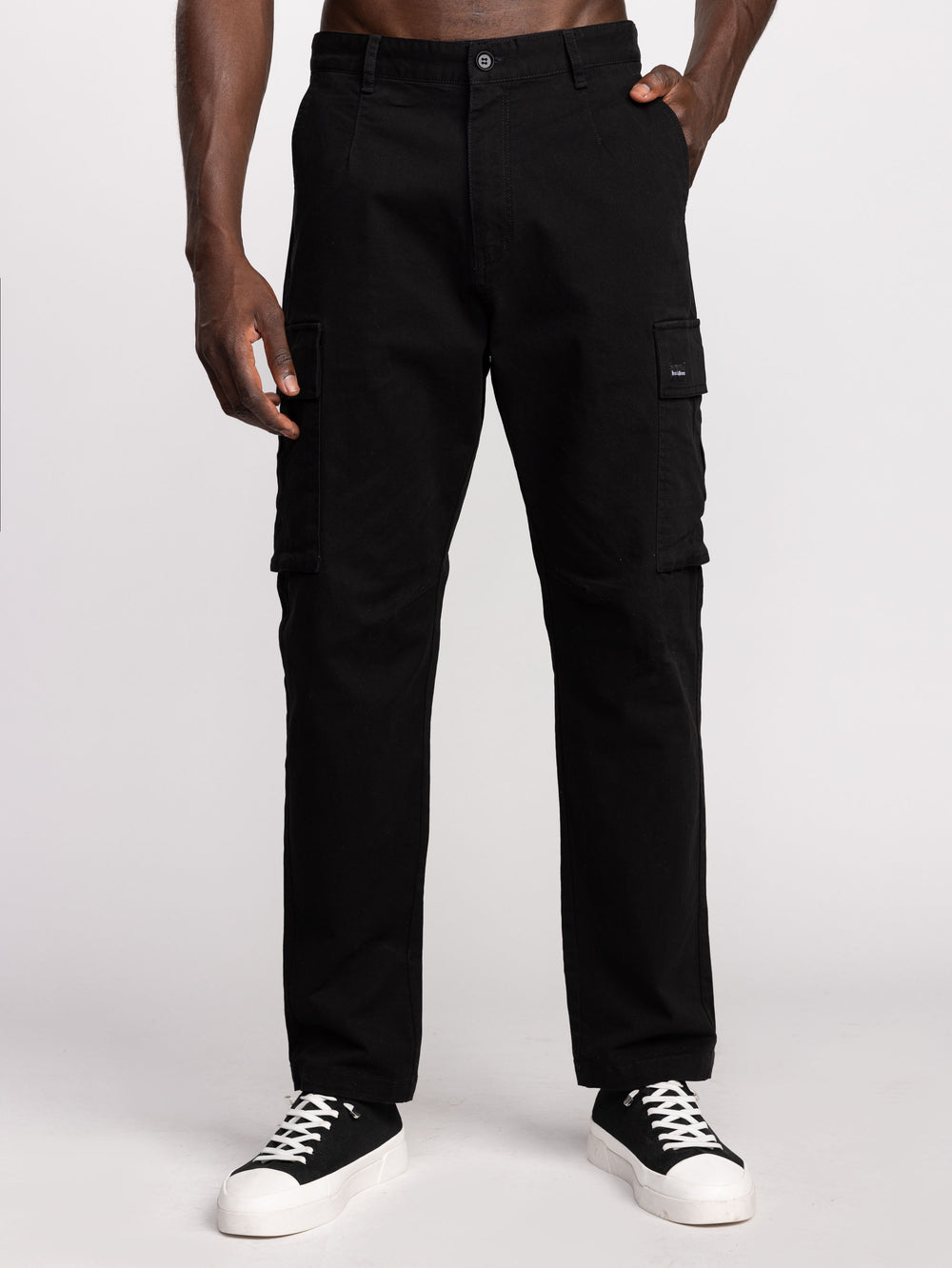 CARGO WOVEN PANTS Stone / 48