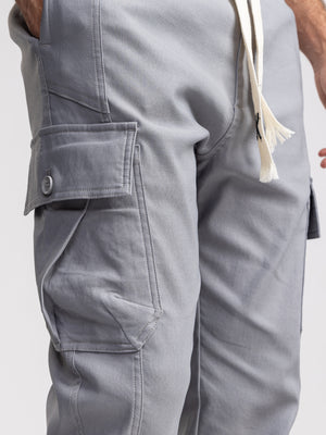 CARGO WOVEN PANTS Gray / 48