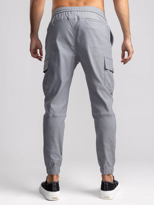 CARGO WOVEN PANTS Gray / 48