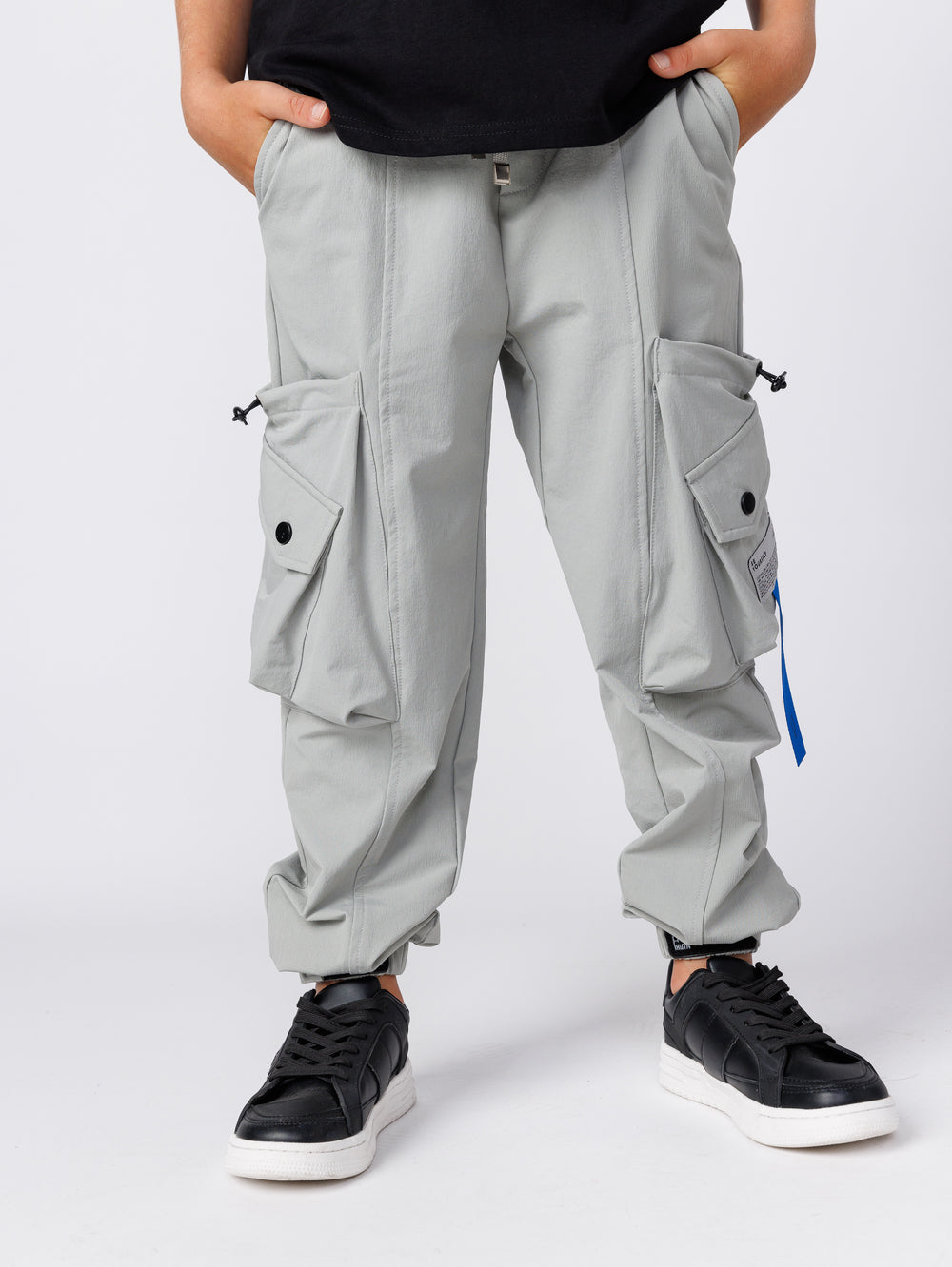 CARGO WOVEN PANTS Stone / 48