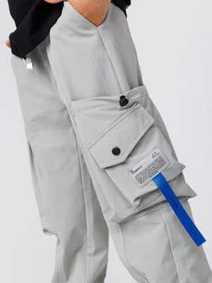 CARGO WOVEN PANTS Stone / 48