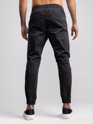CARGO WOVEN PANTS Black / 48