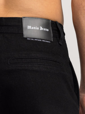 CARGO WOVEN PANTS Black / 48