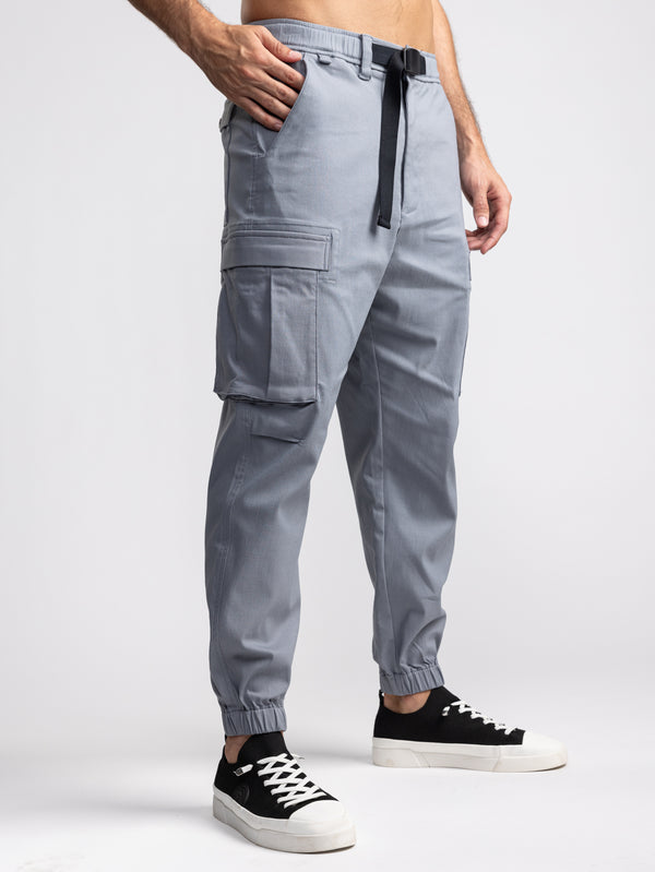 CARGO WOVEN PANTS Dark Gray / 48