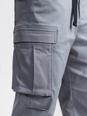 CARGO WOVEN PANTS Dark Gray / 48