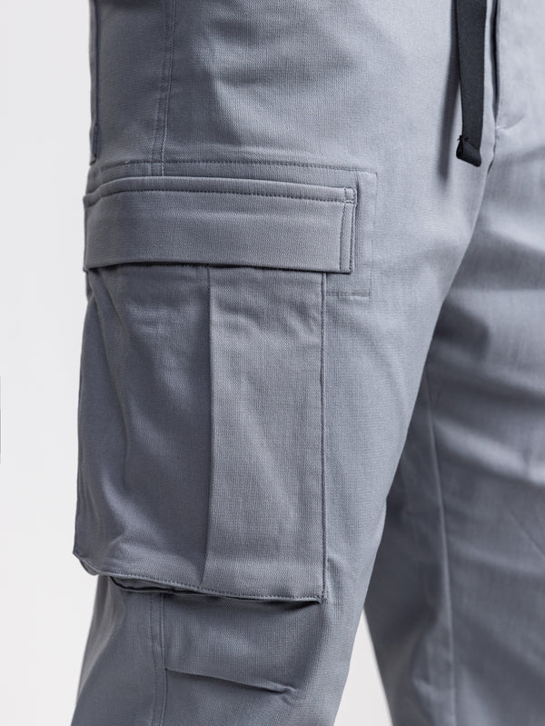 CARGO WOVEN PANTS Dark Gray / 48