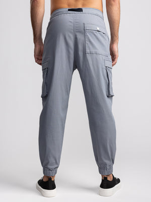 CARGO WOVEN PANTS Dark Gray / 48