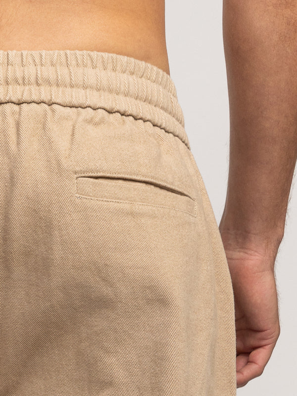 WOVEN PANTS Beige / 48