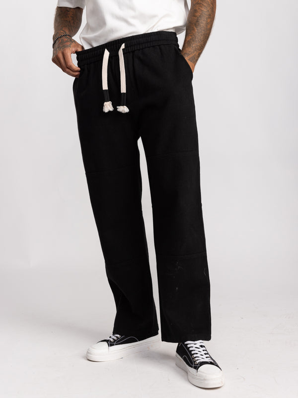 WOVEN PANTS Black / 48