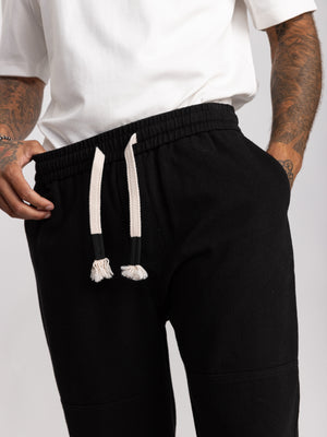 WOVEN PANTS Black / 48
