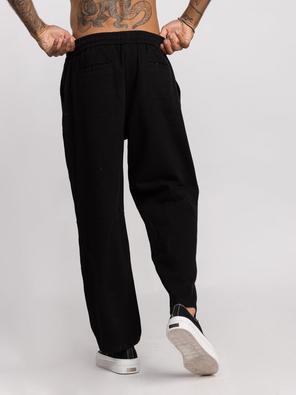 WOVEN PANTS Black / 48
