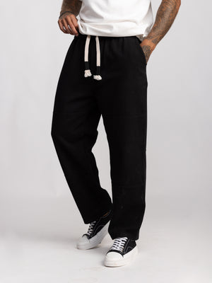 WOVEN PANTS Black / 48
