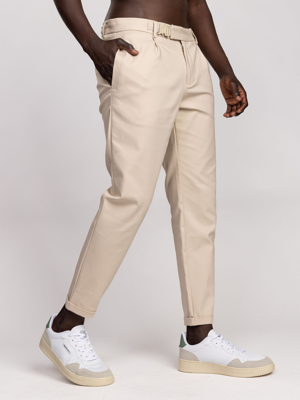 EVENING PANTS Stone / 48