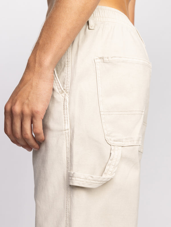 WOVEN PANTS Stone / 46