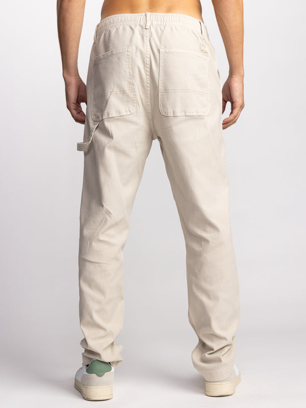 WOVEN PANTS Stone / 46