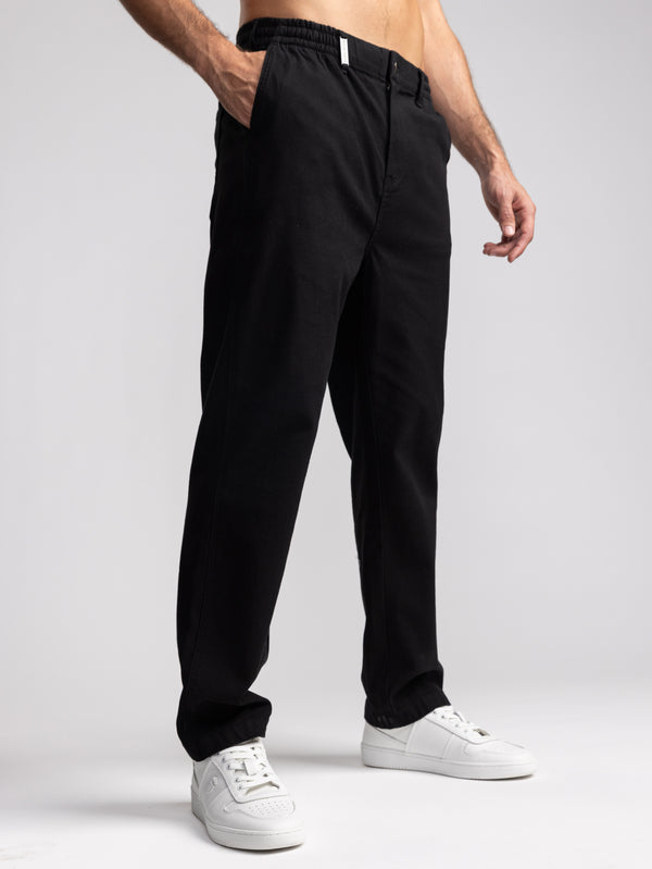 WOVEN PANTS Black / 46